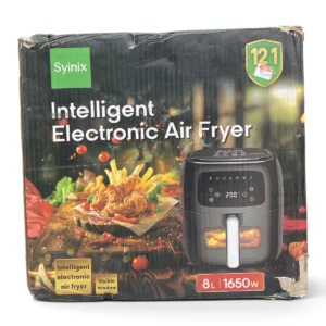 IMG_0562 Syinix Intelligent Electronic Air Fryer – 8L, 1650W, Digital Touch Display