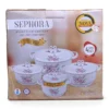 IMG_0593 Nova Sephora Metallic Insulated Hot Pot Set – 4 Pieces (600ml, 1000ml, 2000ml, 3000ml)
