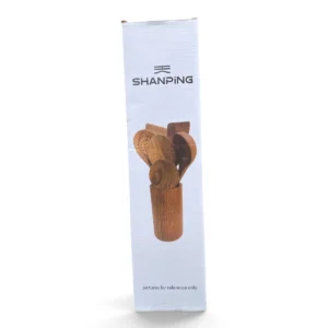 Shanping Wooden Kitchen Utensil Set with Holder