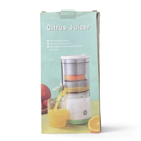 Portable Citrus Juicer – USB Rechargeable, One-Key Start