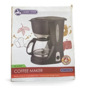 IMG_0719 Master Chef Coffee Maker MC-K0625 – 6-Cup Glass Carafe