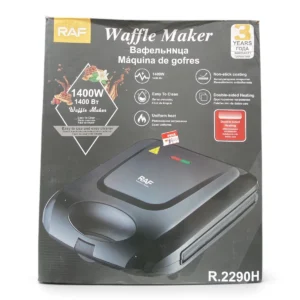 IMG_0762 RAF Electric Waffle Maker R.2290H – 1400W with 3-Year Warranty