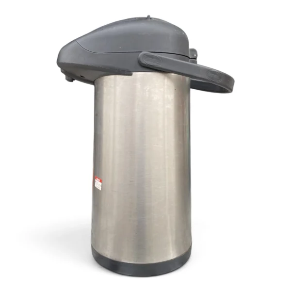 Stainless Steel Airpot with Pump Dispenser – Insulated Hot Water/Beverage Po