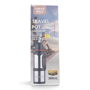 Topaz Gold KD9008-1 Travel Vacuum Pot – 3800ml, 72 Hours Retention