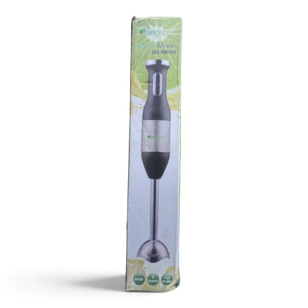Owngreat OG-HB103 Hand Mixer – 850W, 2-Speed Immersion Blender