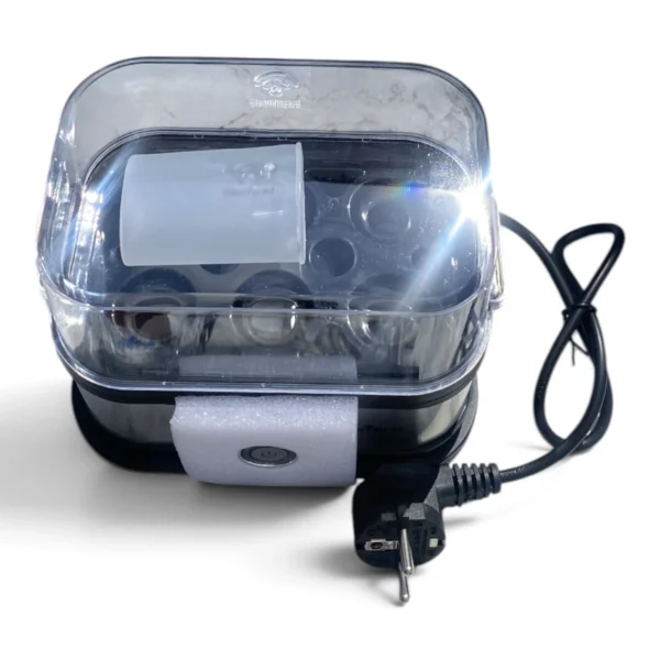 Bosstech BT-244 Electric Egg Cooker – 200W, 6-Egg Capacity, Fast Start