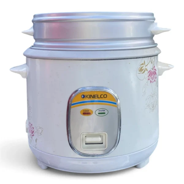 Kinelco KN-322 Rice Cooker – 2.0L, Non-Stick Coating with Steamer Tray