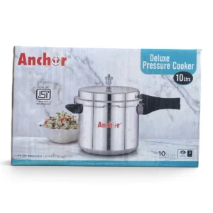 Anchor Deluxe Stainless Steel Pressure Cooker – 10L Capacity