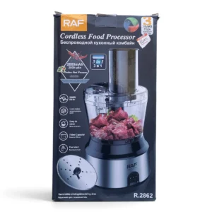 IMG_1052 RAF R.2862 Cordless Food Processor – 200W, 750ml, 3-in-1 Rechargeable