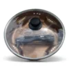IMG_1308 Steel Air Fry Pan – Non-Stick Ceramic Cookware with Tempered Glass Lid