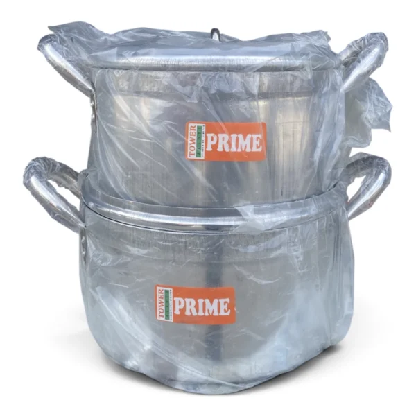 IMG_1323 Tower Prime Aluminum Pot Set – 2 Pieces (28cm/11L, 30cm/13L)