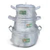 Tower Alloys Mama Chef Casserole Set – 4 Pieces with Lids (8"–11", 3.5L–7.5L)