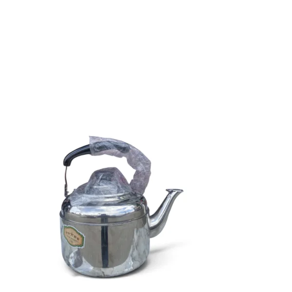 Five Stars Stainless Steel Whistling Kettle – 2.5L, Flat Bottom Design