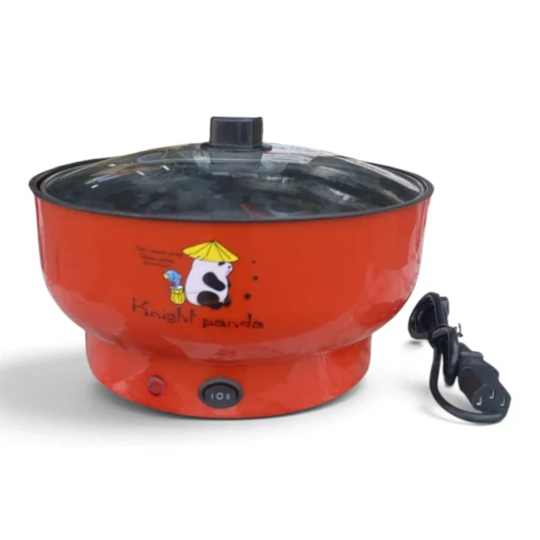 Silver Crest Multifunctional Electric Pot – Full-Circle Heating