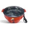 Silver Crest Multifunctional Electric Pot – Full-Circle Heating