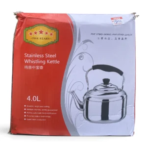 Five Stars 4.0L Stainless Steel Whistling Kettle