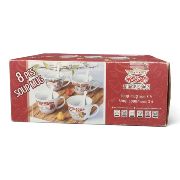 IMG_1498 Horizon 8pcs Soup Mug Set (with matching spoons)