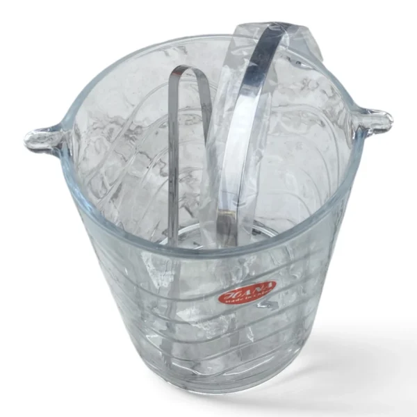 Hana Ice Bucket with Tongs (Item No: BT-3B/BHA1)