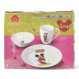 Velvet Children's Dinner Set (3pcs)