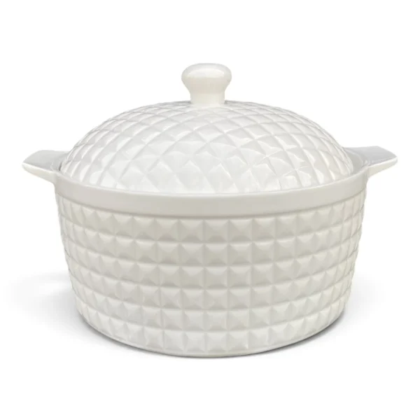 Double Ear Ceramic Soup Pot (11 inches)