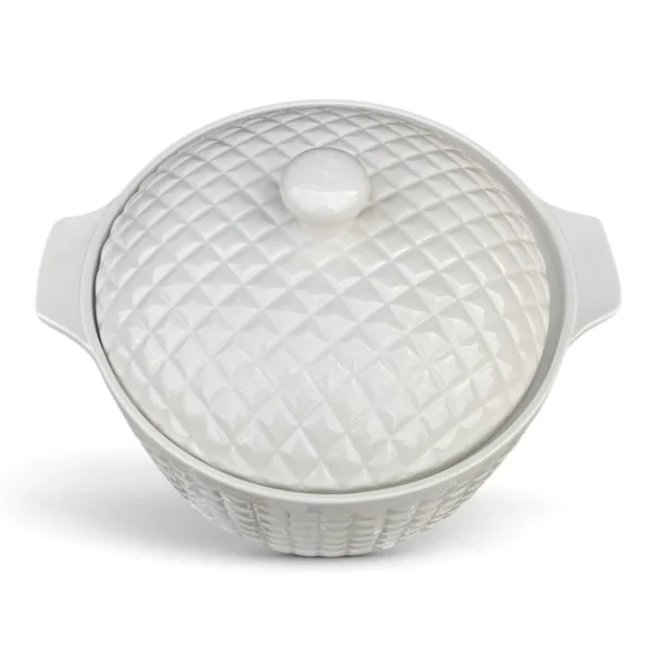 Double Ear Ceramic Soup Pot (11 inches)