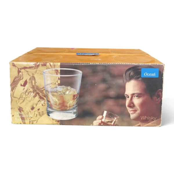Ocean Ethan Double Rock Whisky Glass Set (6pcs)