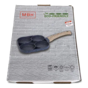 MBH Eco-Friendly 4-Cup Egg/Pancake Frying Pan