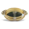 IMG_3106 Luxury Gold Oval Mirror Serving Tray with Ornate Handles