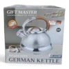 IMG_3145 Gift Master GM667 German Whistle Kettle, 5L Stainless Steel with Wood-Look Handle