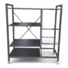 IMG_3172 Multi-Tier Kitchen Storage Rack with Wire Baskets and Wheels