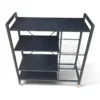 IMG_3173 Multi-Tier Kitchen Storage Rack with Wire Baskets and Wheels